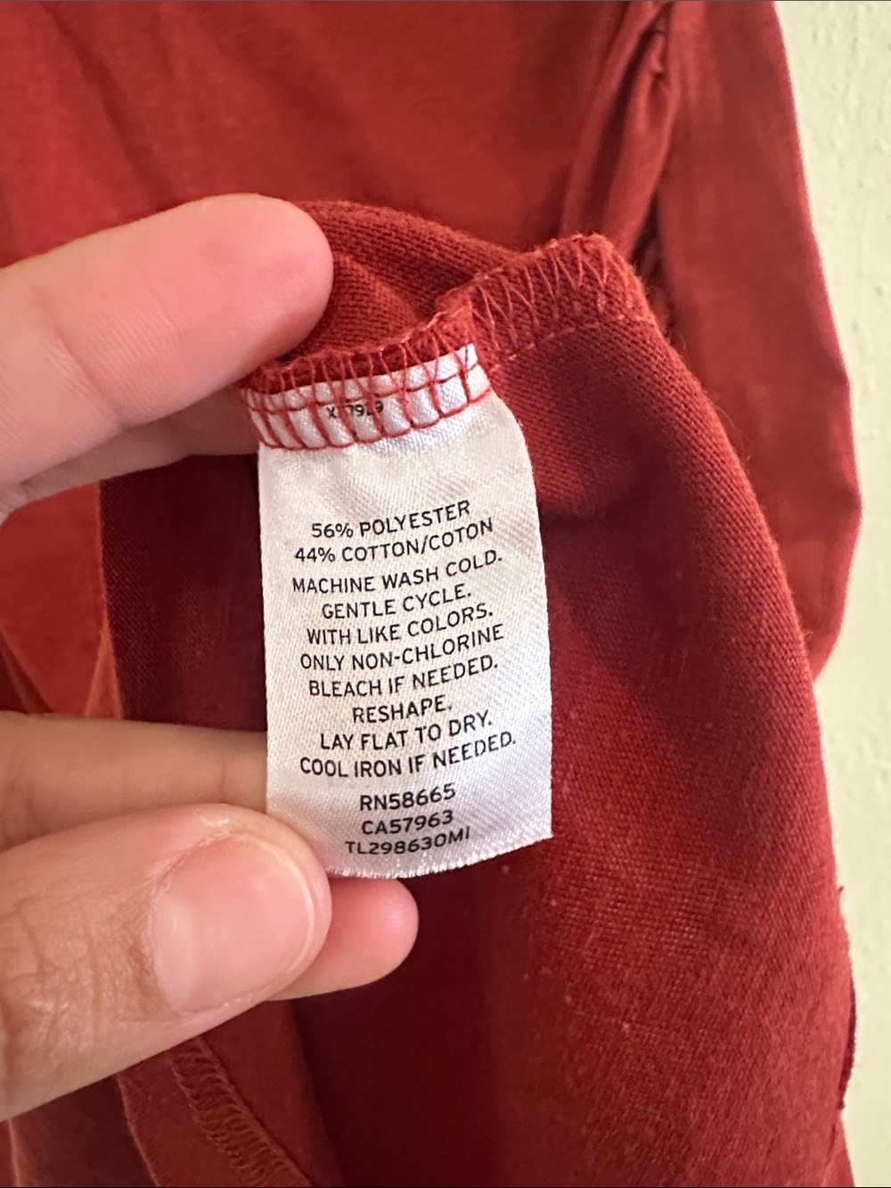 Sleeveless Rusted Ruched Wrap-Front Dress EUC - Picture 4 of 6